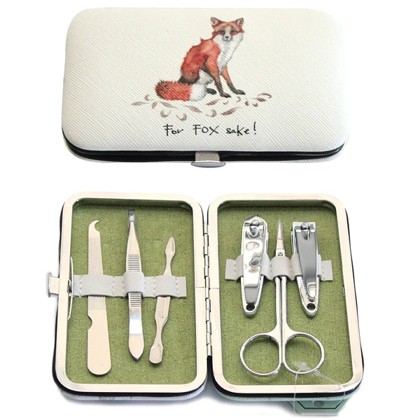 At Home In The Country 'For Fox Sake' Manicure Set