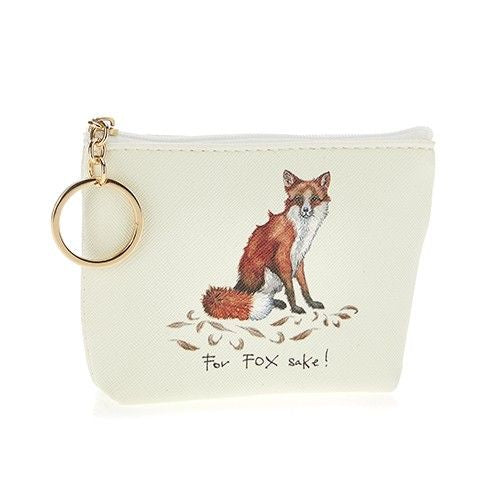 At Home In The Country 'For Fox Sake' Coin Purse