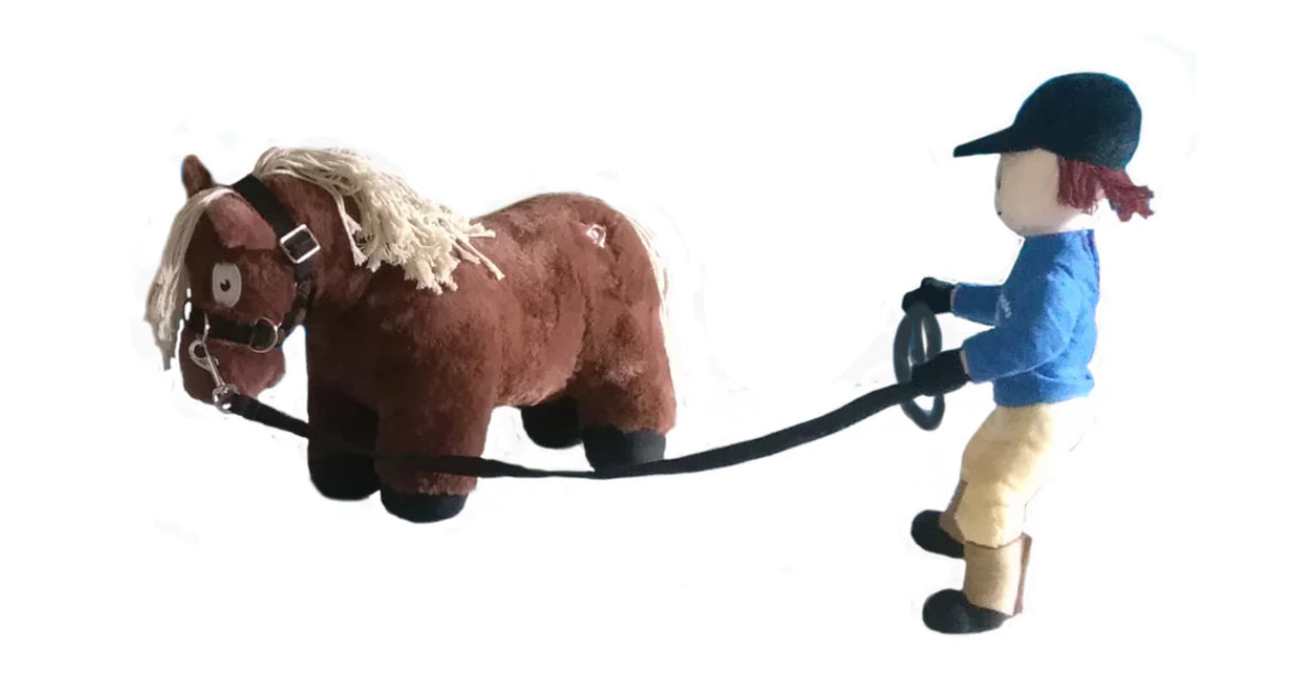 Crafty Ponies Lunge Set Black