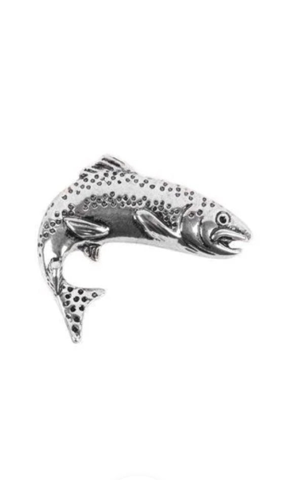 Heritage Pin Badge 3pk Set Salmon, Pheasant, Stag