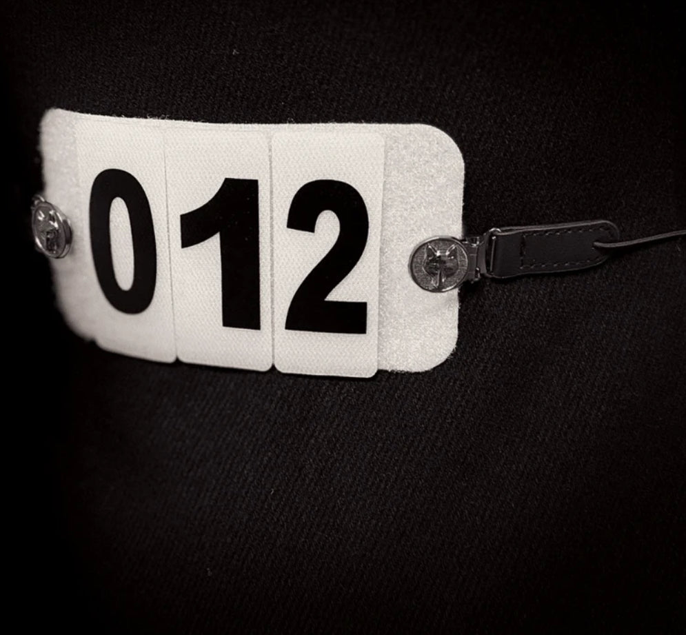 Equetech Showing Competition Number Clips - Adjustable - One Size Fits All