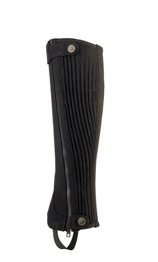 SHIRES 9722C MORETTA AMARA HALF CHAPS CHILDS BLACK