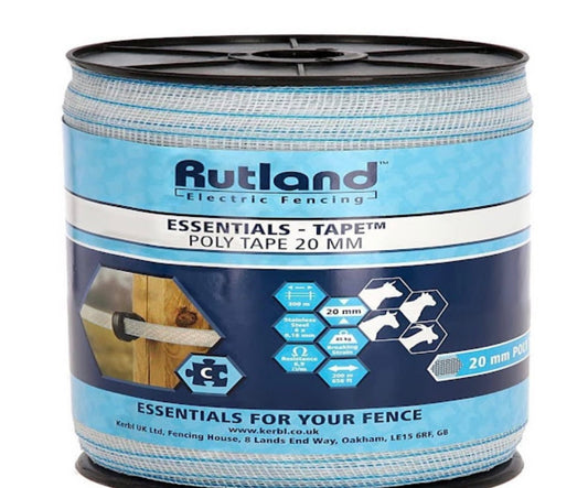 Rutland - Essentials Poly Tape 200m (656ft)