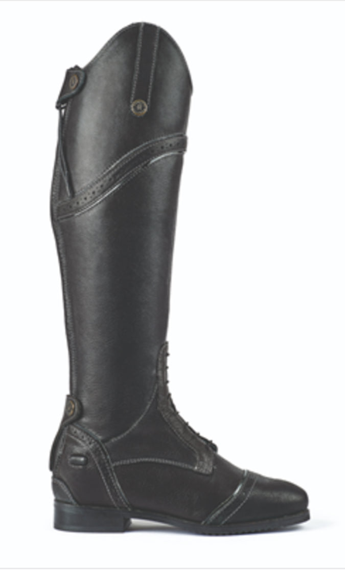 Shires Moretta Constantina Black Riding Boots - 8/Wide