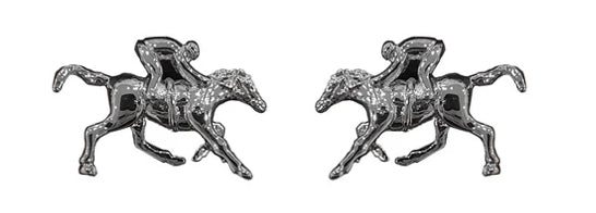 Heritage Cufflinks Racing Horse