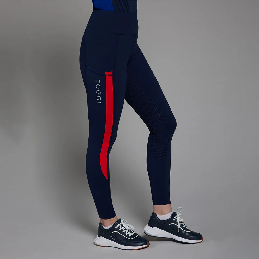 Toggi GBR Sculpter Riding Tights - Navy