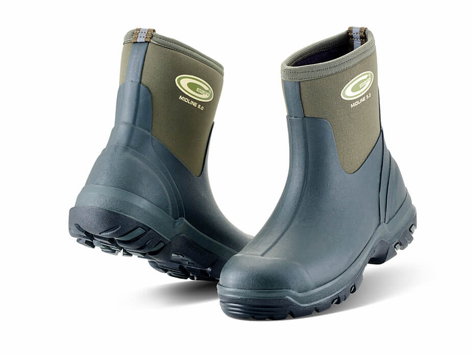 Grubs Midline 5.0 Moss Green Mid Boot