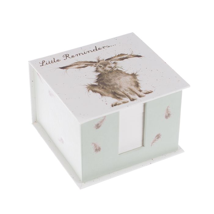 Wrendale Little Reminders Memo Block Hare