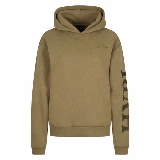 Hv Polo Darla Dark Oil Green Hooded Sweat