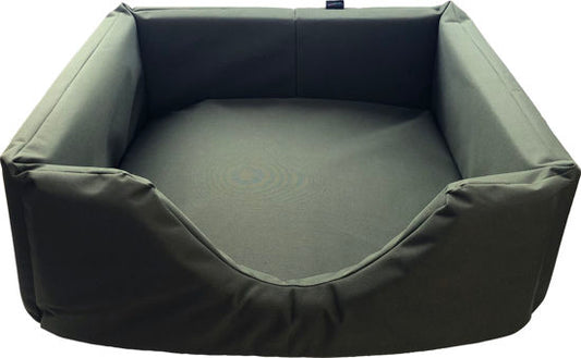 Hemm And Boo Waterproof Green Rectangular Dog Bed