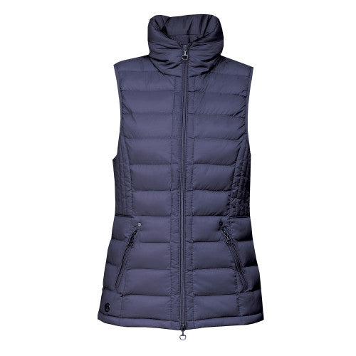 Equetech Hideaway Navy/Silver Padded Gilet