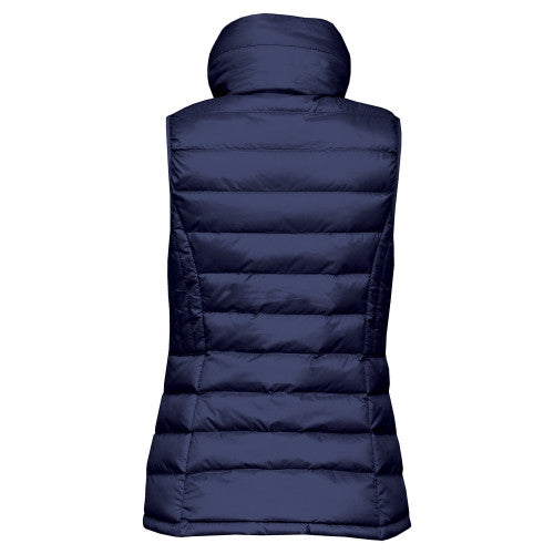 Equetech Hideaway Navy/Silver Padded Gilet