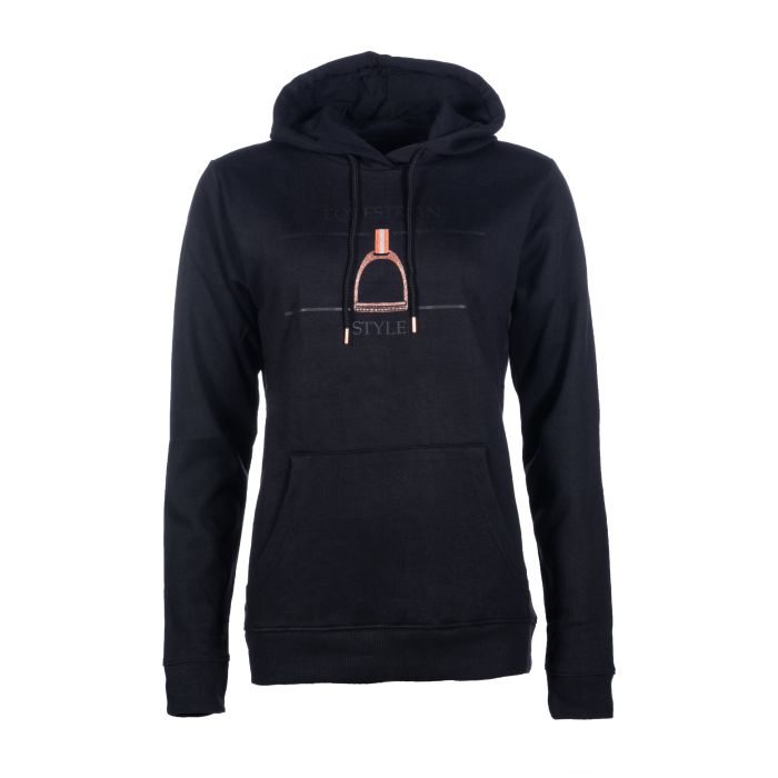 Hkm Equine Sports Black/Rose Gold Hoody