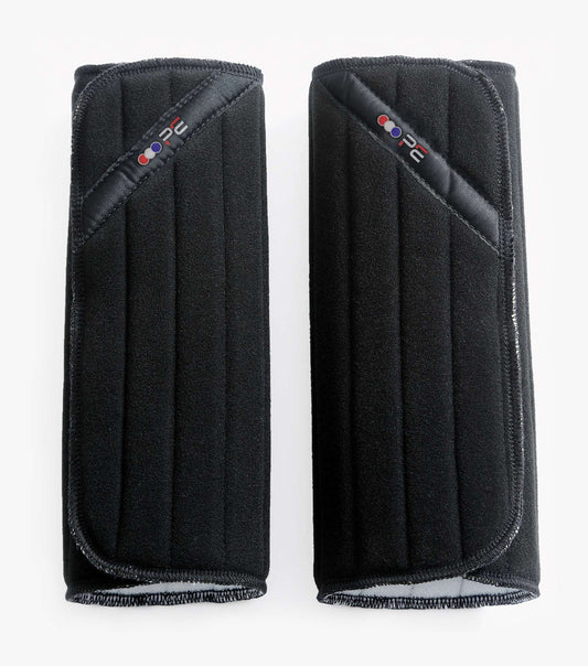 Premier Equine Black Bandage Pad Wraps