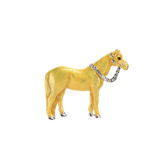 At Home In The County 'Horse' Brooch