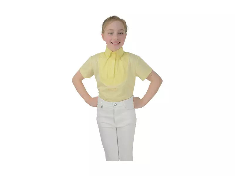 Hy Fashion Childs Tilbury Yellow Short Sleeve Show Shirt