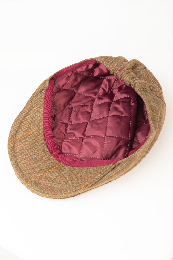 Rydale Tweed Flat Cap - Terrington - Brown Check