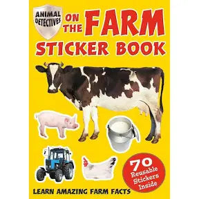 Farm Sticker Book - Animal Detective