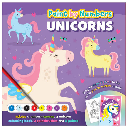 Unicorn Paint By Numbers Activity Kit