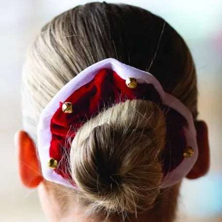 Equetech Christmas Hair Scrunchy Red