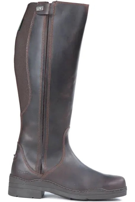 Tuffa Broadland Plus Size Brown Riding Boots
