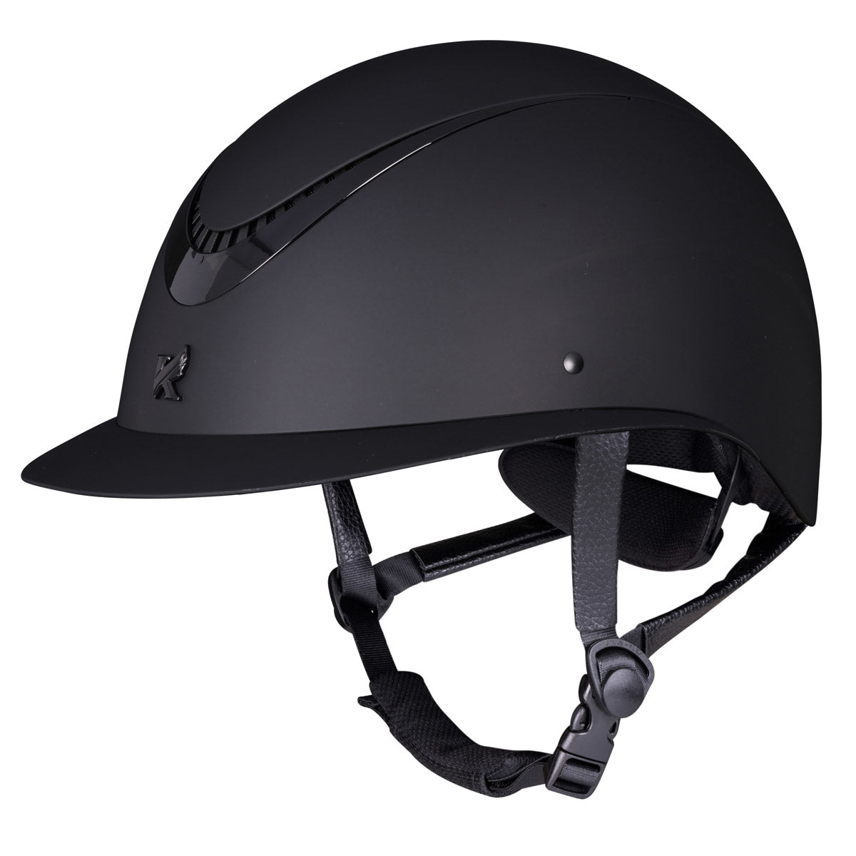 Shires Karben Elisa Black Gloss Ellipse Riding Hat