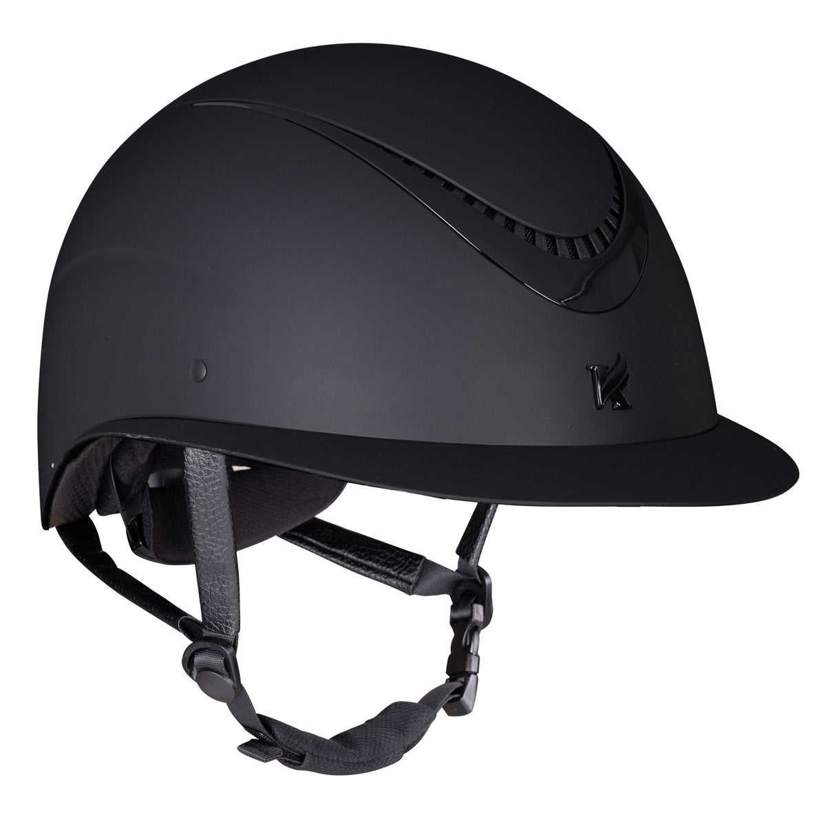 Shires Karben Elisa Black Gloss Ellipse Riding Hat