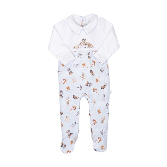 Wrendale Little Paws Placement Print Baby Grow