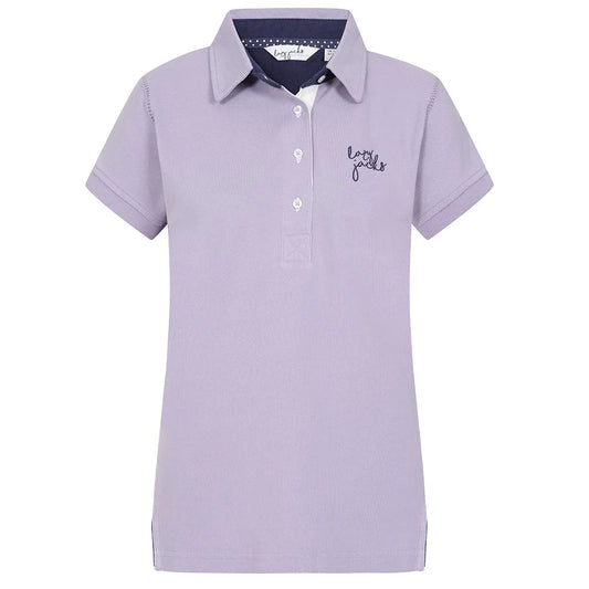 Lazy Jack Plain Lilac Polo Shirt