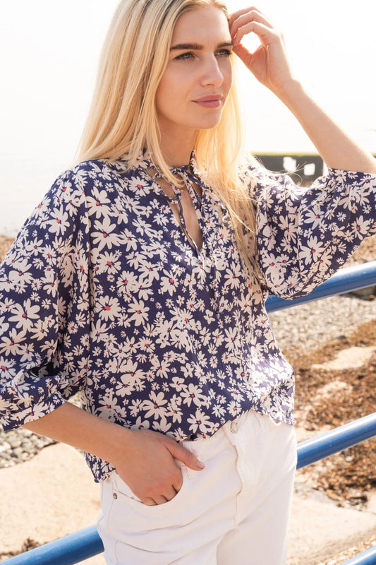 Lighthouse Lola Top - Indigo Daisy