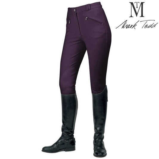 Mark Todd Ladies Plum Gisborne Breeches