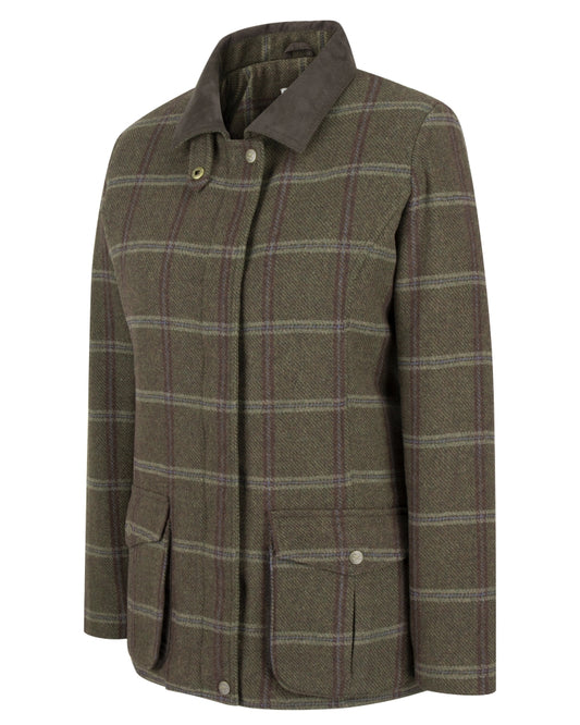 Hoggs Of Fife Musselburgh Ladies Bracken Tweed Field Coat