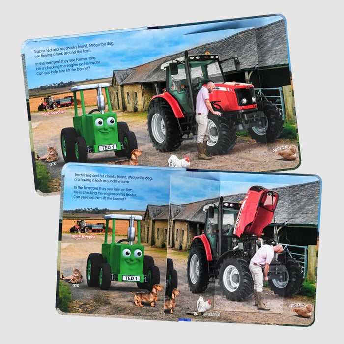 Tractor Ted 'On The Farm' Lift The Flap Book