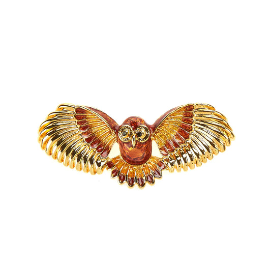 At Home In The County 'Owl' Brooch