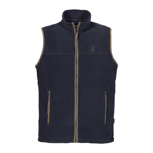 Percussion Scotland Navy Fleece Gilet