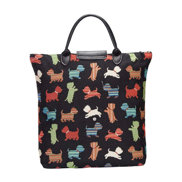 Signare Playful Puppy Foldaway Bag