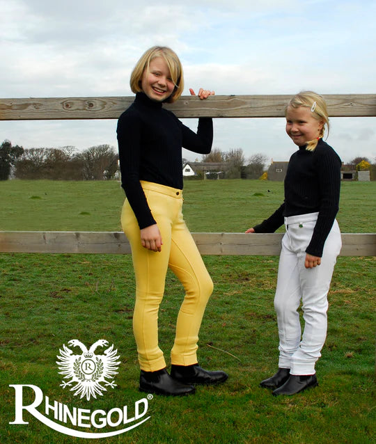 Rhinegold Childs White Essential Jods