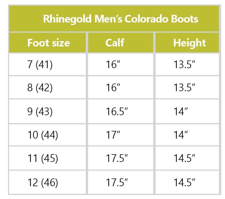 Rhinegold Mens Elite Colorado Brown Boots