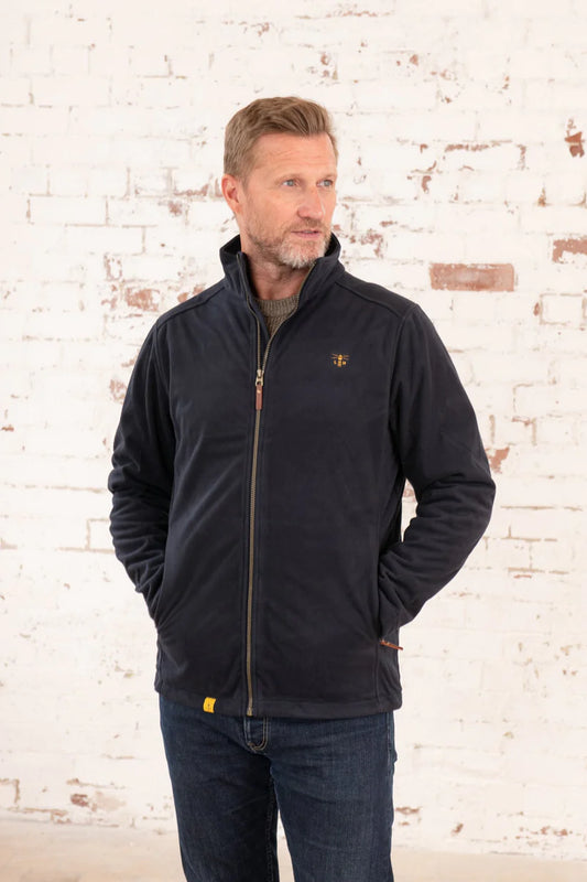 Lighthouse Richmond Mens Waterproof Fleece Navy