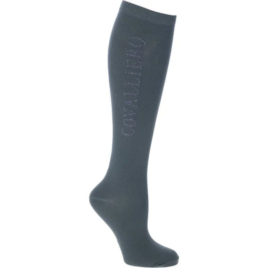 Covalliero Jade Green Competition Riding Socks