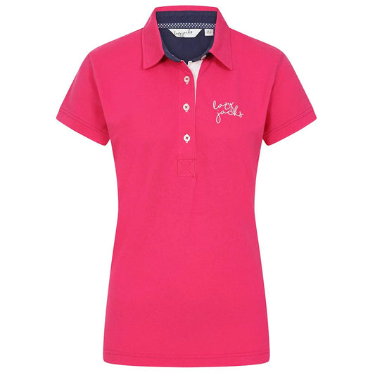 Lazy Jack Plain Lipstick Polo Shirt