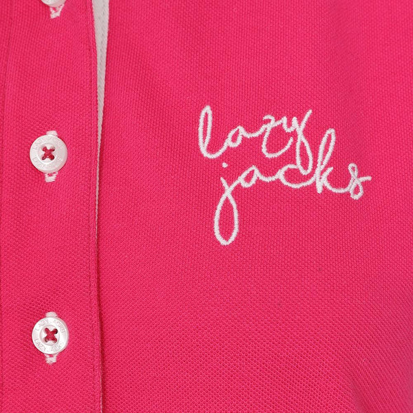 Lazy Jack Plain Lipstick Polo Shirt