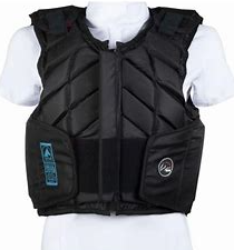 Hkm Adult Body Protector - Easy Fit - Black