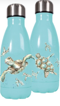 Wrendale - Small Water Bottle - Turtle - 260ml