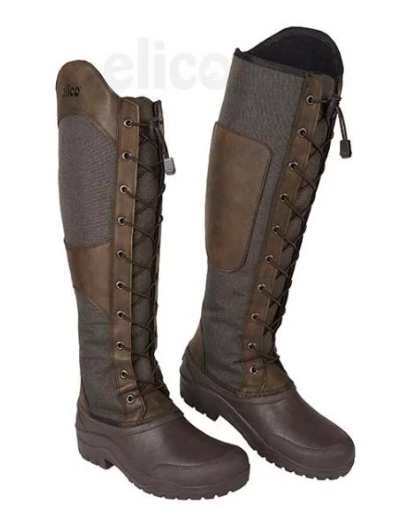 Elico Chalgrove Long Boots - Brown