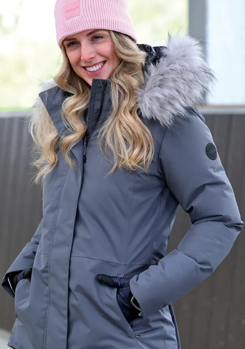 Equetech Stratus Padded Waterproof Jacket - Graphite.