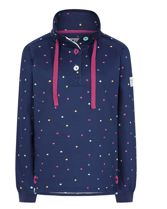 Lazy Jacks LJ14 Twilight Polka Dot Sweatshirt