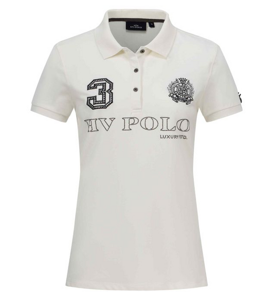 Hv Polo Shirt Favourita Luxury Ivory - SALE