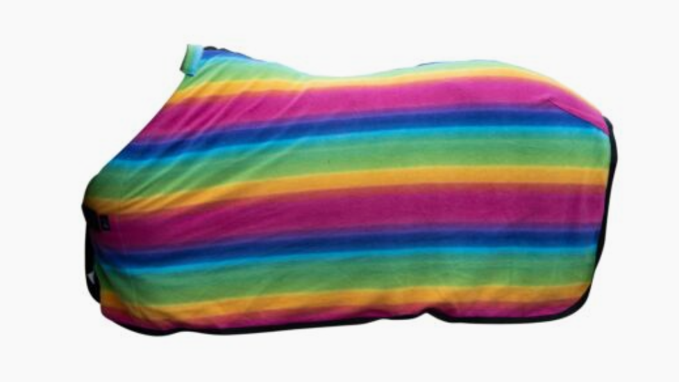 Hkm Fleece Cooler Rainbow For Shetland's