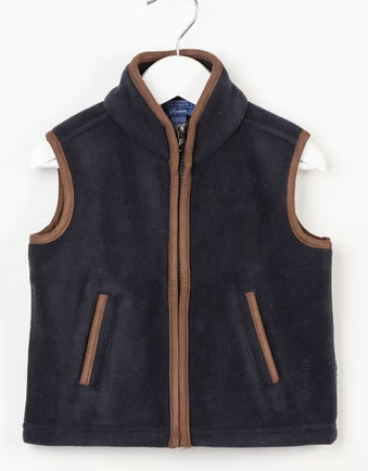 Rydale Junior Fleece Waistcoat - Navy